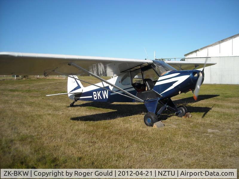 ZK-BKW, 1957 Piper PA-18 C/N 18-4673, Still flying, a beautiful aircraft to fly!
