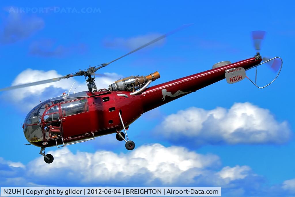 N2UH, 1973 Aerospatiale SA-319B Alouette III C/N 2050, Departure