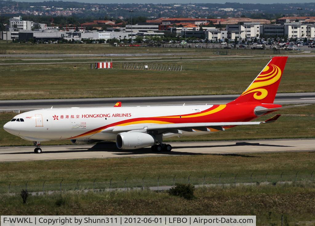F-WWKL, 2012 Airbus A330-243F C/N 1320, C/n 1320 - To be B-LNW with new c/s