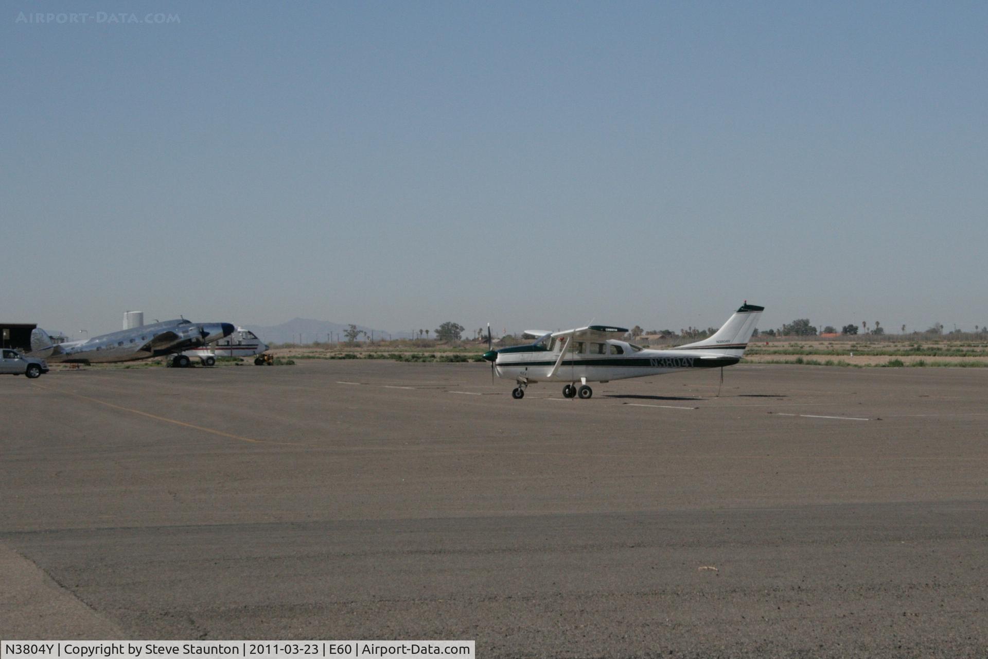 N3804Y, 1964 Cessna 210D Centurion C/N 21058304, Taken at Eloy Airport, in March 2011 whilst on an Aeroprint Aviation tour