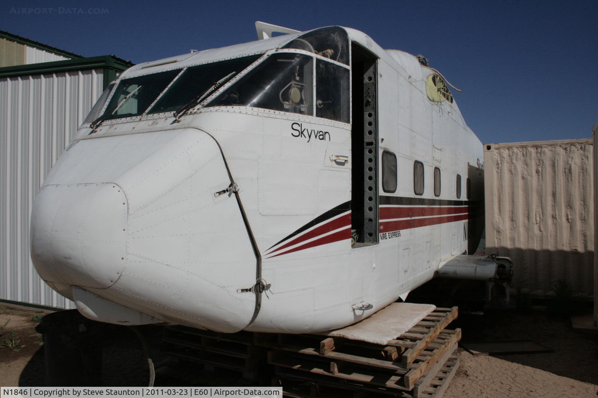 N1846, 1968 Short SC-7 Skyvan 3 C/N SH1846, Taken at Eloy Airport, in March 2011 whilst on an Aeroprint Aviation tour
