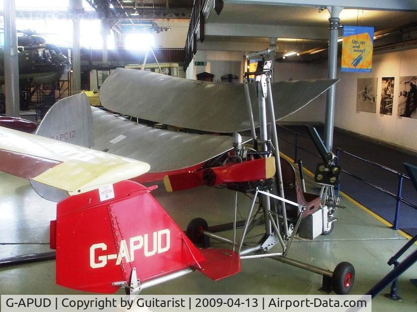G-APUD, Bensen B-7MC Gyrocopter C/N 01 (G-APUD), In the MOSI museum in Manchester