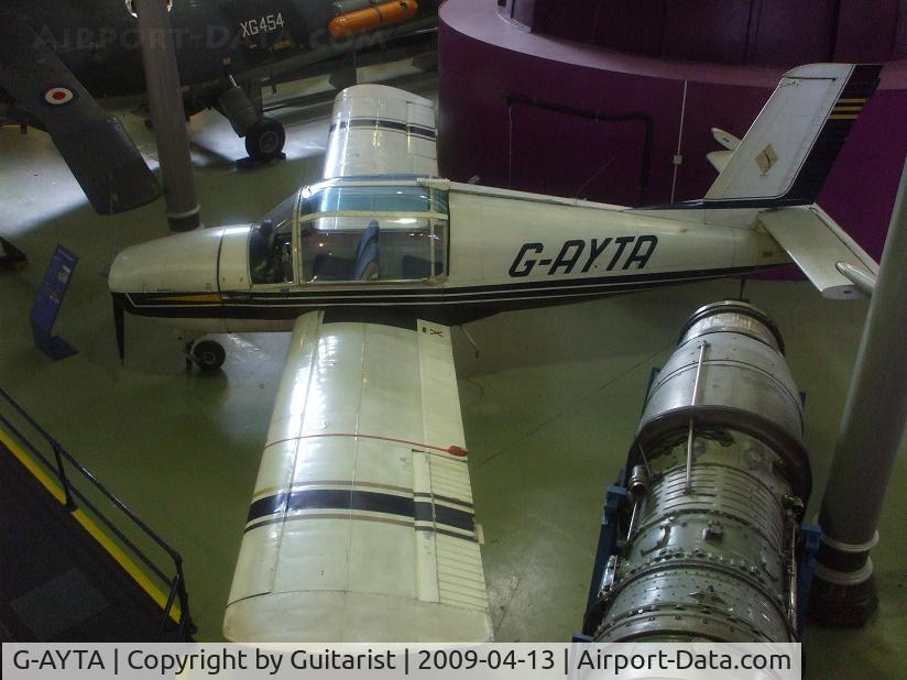 G-AYTA, 1971 Socata MS-880B Rallye Club C/N 1789, In the MOSI museum in Manchester