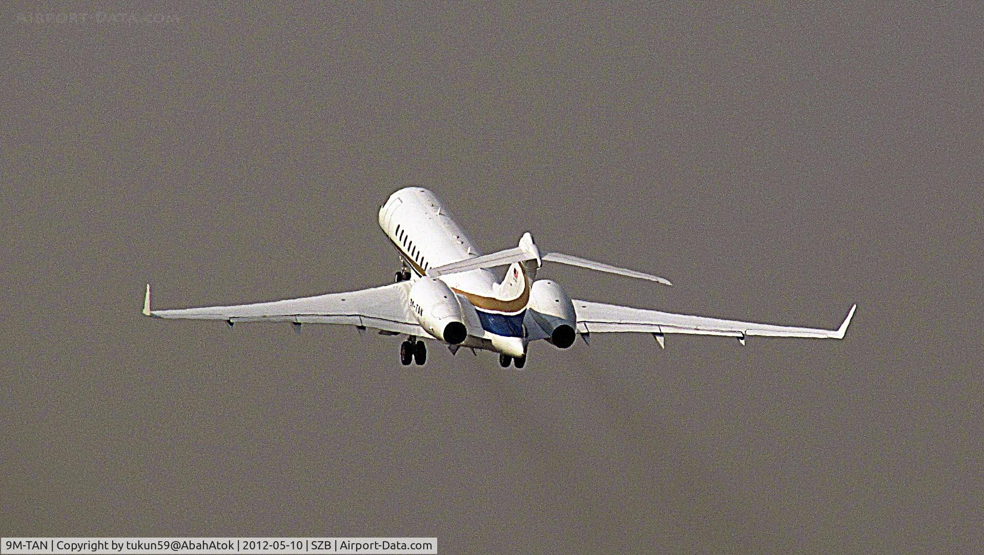 9M-TAN, 2010 Bombardier BD-700-1A11 Global 5000 C/N 9350, Private Jet