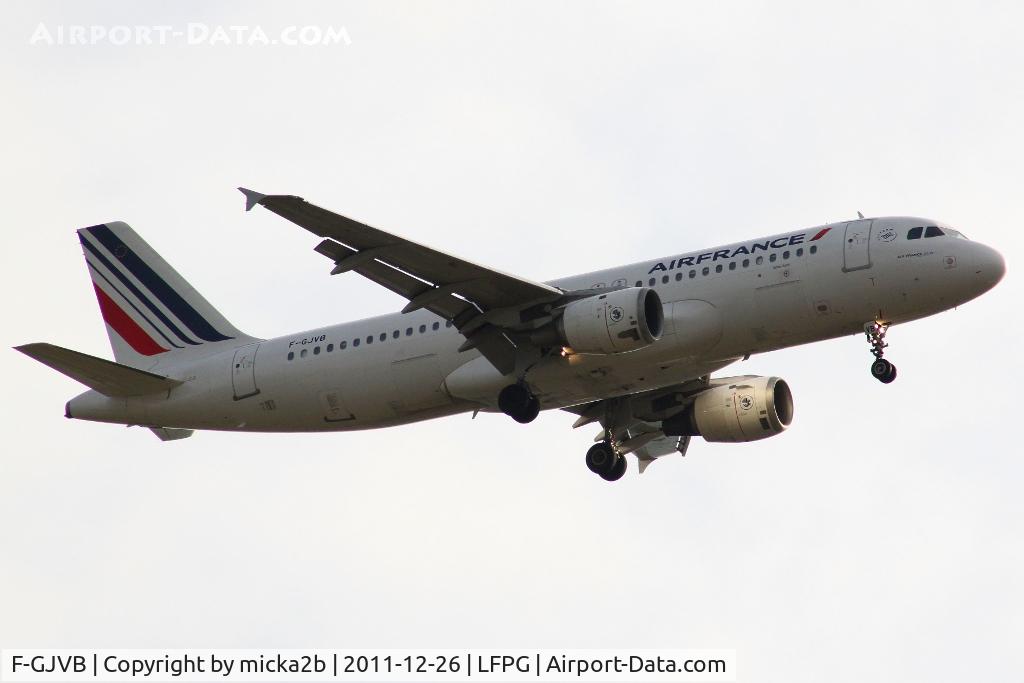 F-GJVB, 1990 Airbus A320-211 C/N 0145, Landing in 26R
