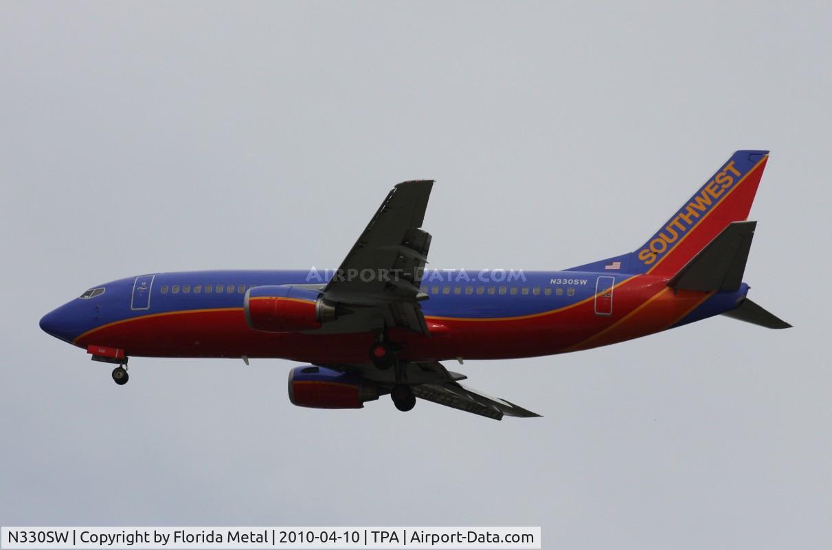 N330SW, 1988 Boeing 737-3H4 C/N 23694, Southwest 737