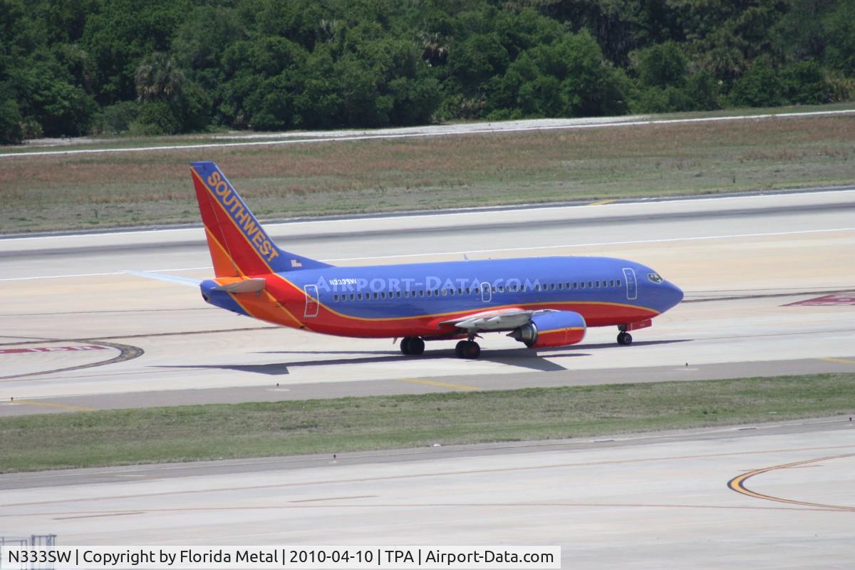 N333SW, 1988 Boeing 737-3H4 C/N 23697, Southwest 737