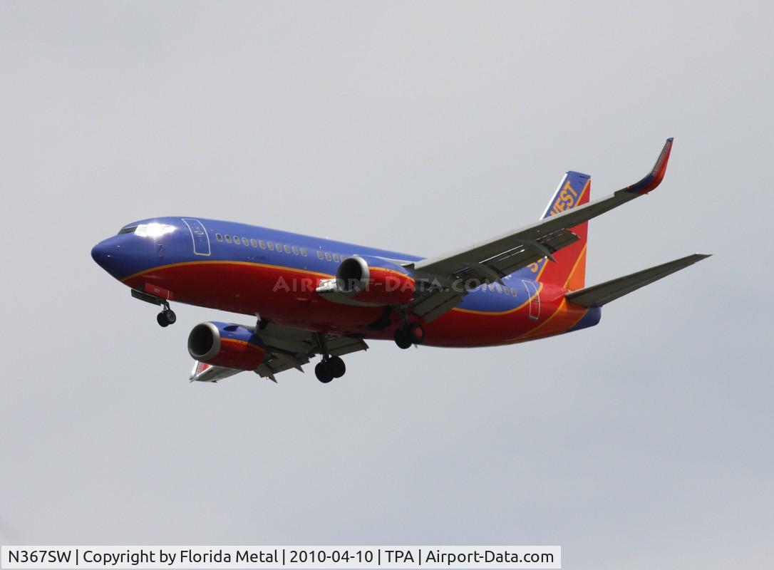 N367SW, 1993 Boeing 737-3H4 C/N 26578, Southwest 737