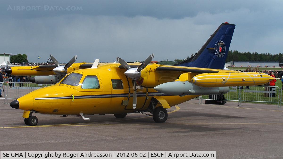 SE-GHA, 1973 Mitsubishi MU-2B-20 C/N 283, Operatd by SAAB for target practising