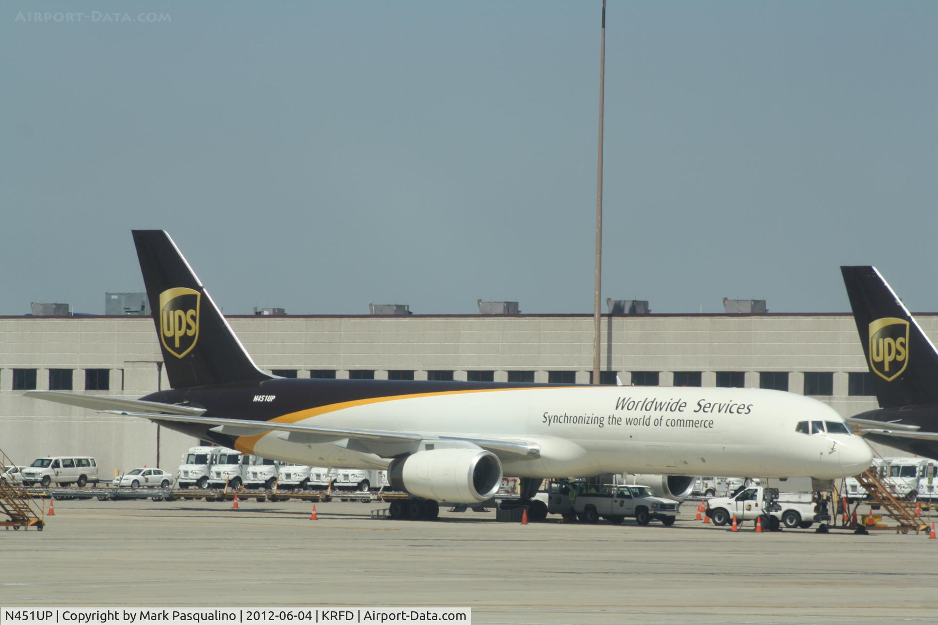 N451UP, 1995 Boeing 757-24APF C/N 27739, Boeing 757-200F