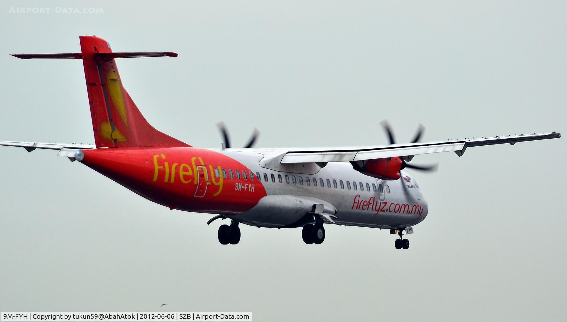 9M-FYH, 2010 ATR 72-212A C/N 934, Firefly