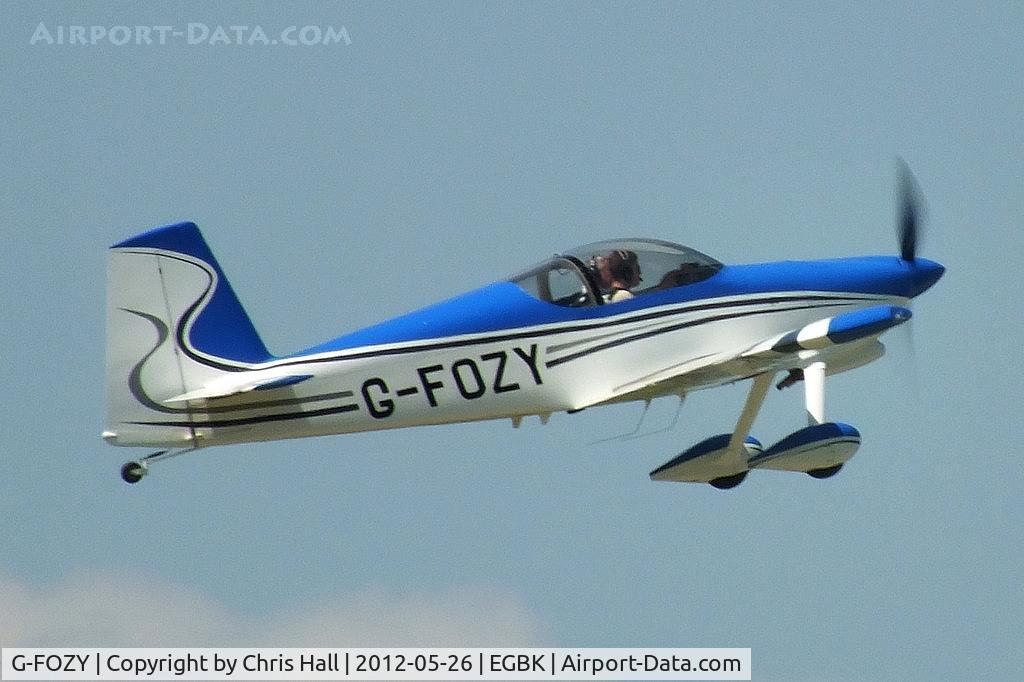 G-FOZY, 2012 Vans RV-7 C/N PFA 323-14150, at AeroExpo 2012
