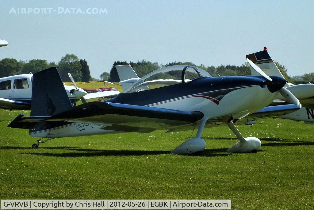 G-VRVB, 2009 Vans RV-8 C/N PFA303-14466, at AeroExpo 2012