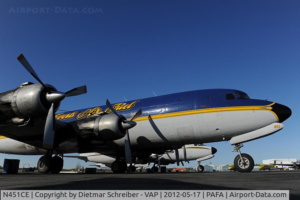 N451CE, 1953 Douglas R6D-1 (DC-6A) C/N 43712, Everts DC6