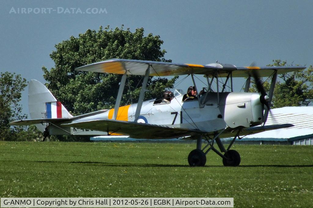 G-ANMO, 1935 De Havilland DH-82A Tiger Moth II C/N 3255, at AeroExpo 2012