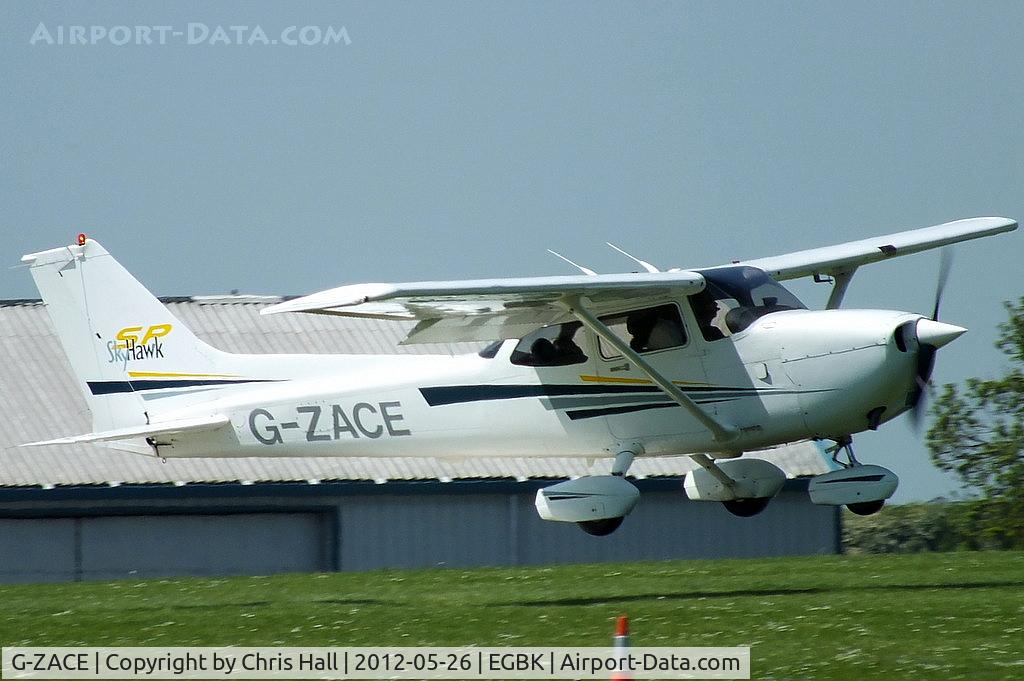 G-ZACE, 2001 Cessna 172S C/N 172S8808, at AeroExpo 2012