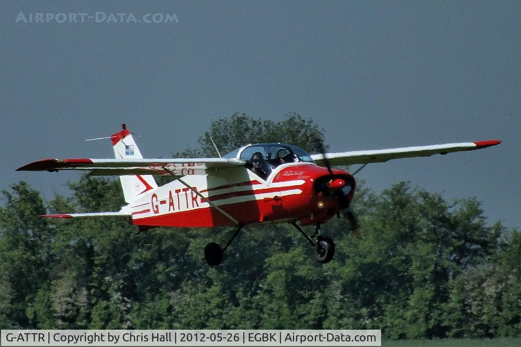 G-ATTR, 1966 Bolkow Bo-208C Junior C/N 612, at AeroExpo 2012