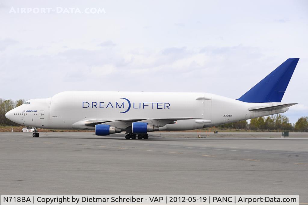 N718BA, 1992 Boeing 747-4H6 C/N 27042, ATlas Air Dreamlifter