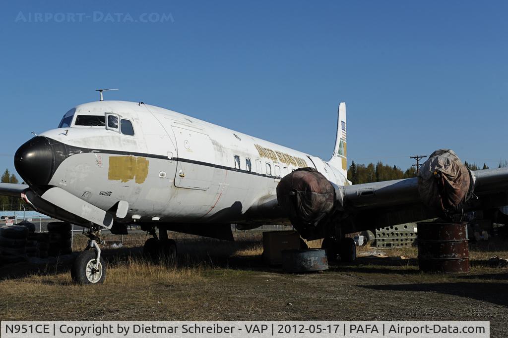 N951CE, 1952 Douglas VC-118B Liftmaster (R6D-1) C/N 43696, Everts DC6