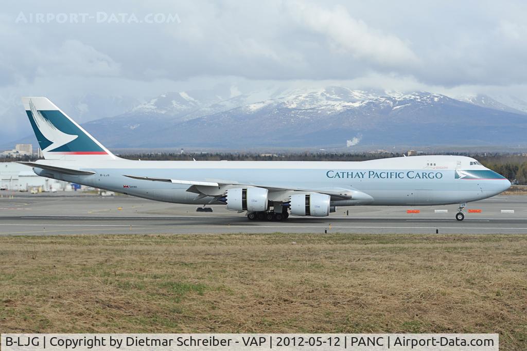B-LJG, 2012 Boeing 747-867F C/N 39244, Cathay Pacific Boeing 747-800