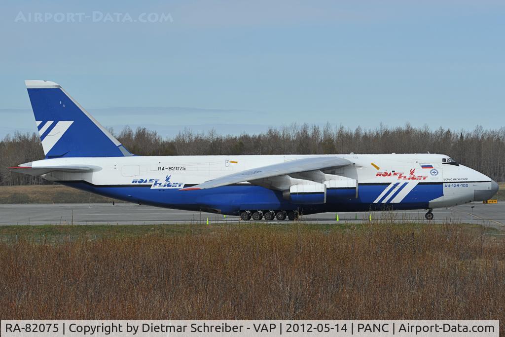 RA-82075, 1994 Antonov An-124-100 Ruslan C/N 9773053459147, Polet Antonov 124