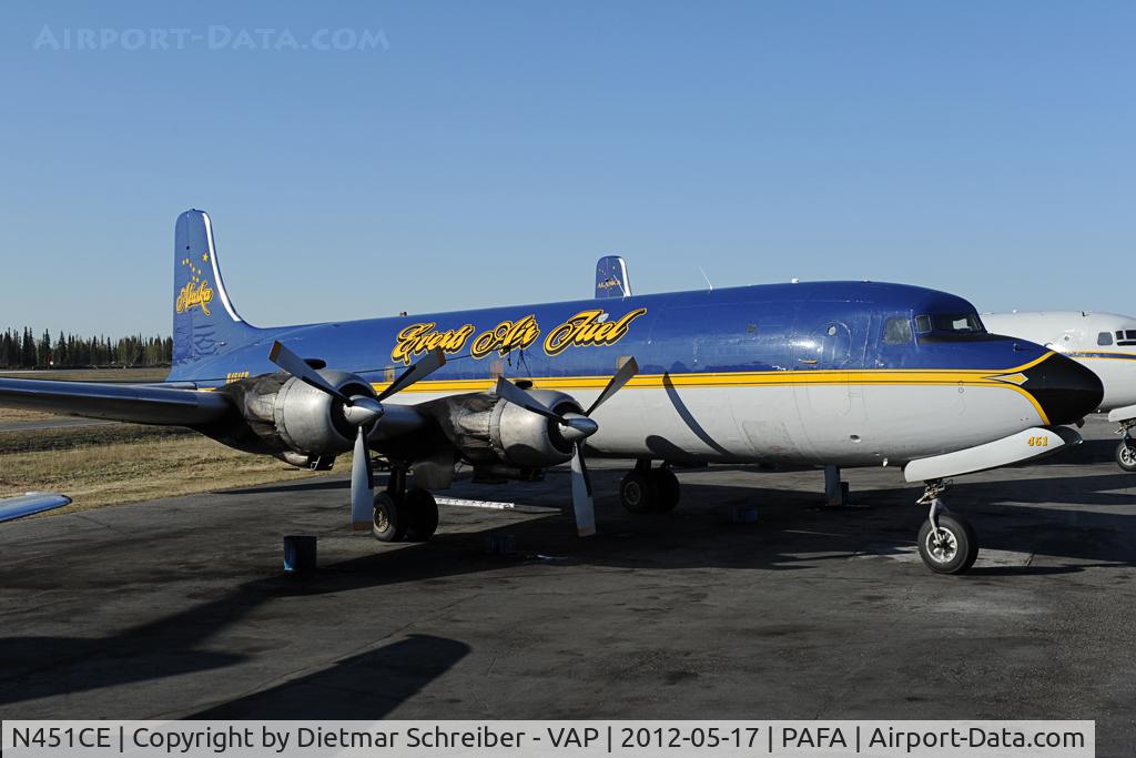 N451CE, 1953 Douglas R6D-1 (DC-6A) C/N 43712, Everts DC6