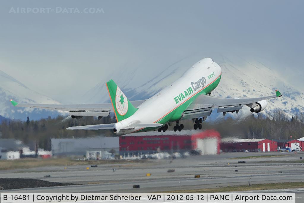B-16481, Boeing 747-45EF (SCD) C/N 30607, Eva Air Boeing 747-400