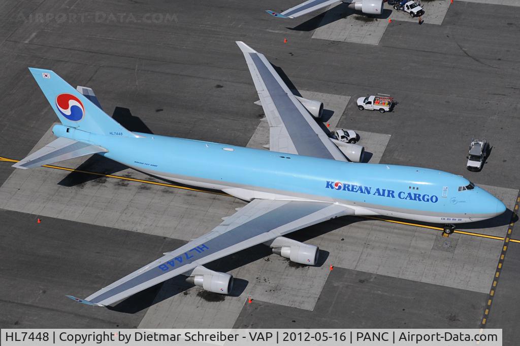 HL7448, 2000 Boeing 747-4B5F C/N 26416, Korean Air Boeing 747-400