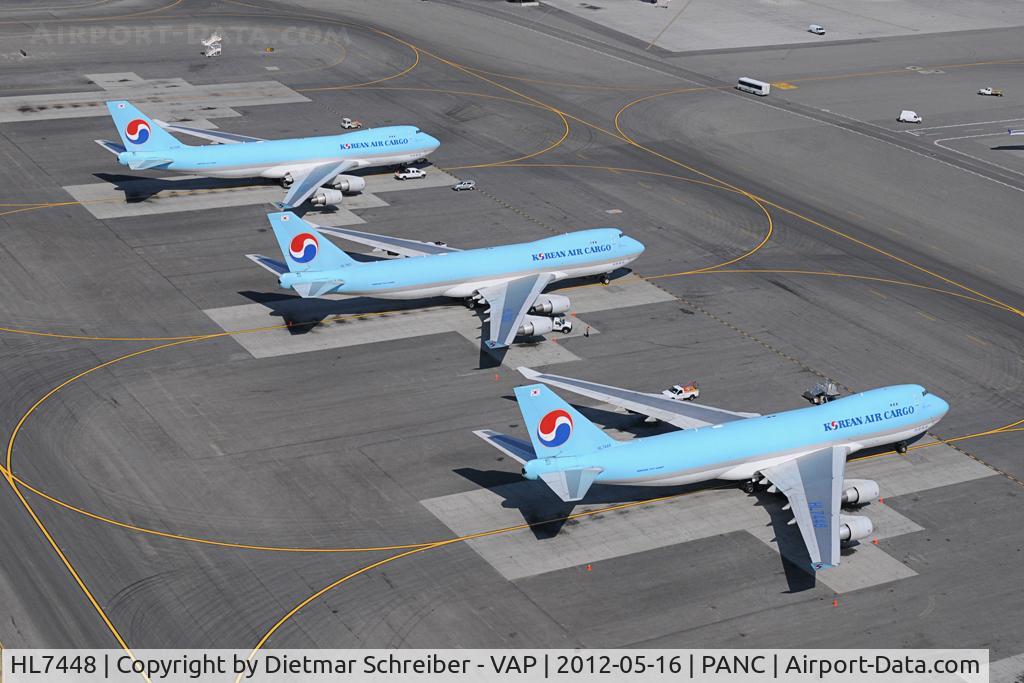 HL7448, 2000 Boeing 747-4B5F C/N 26416, Korean Air Boeing 747-400
