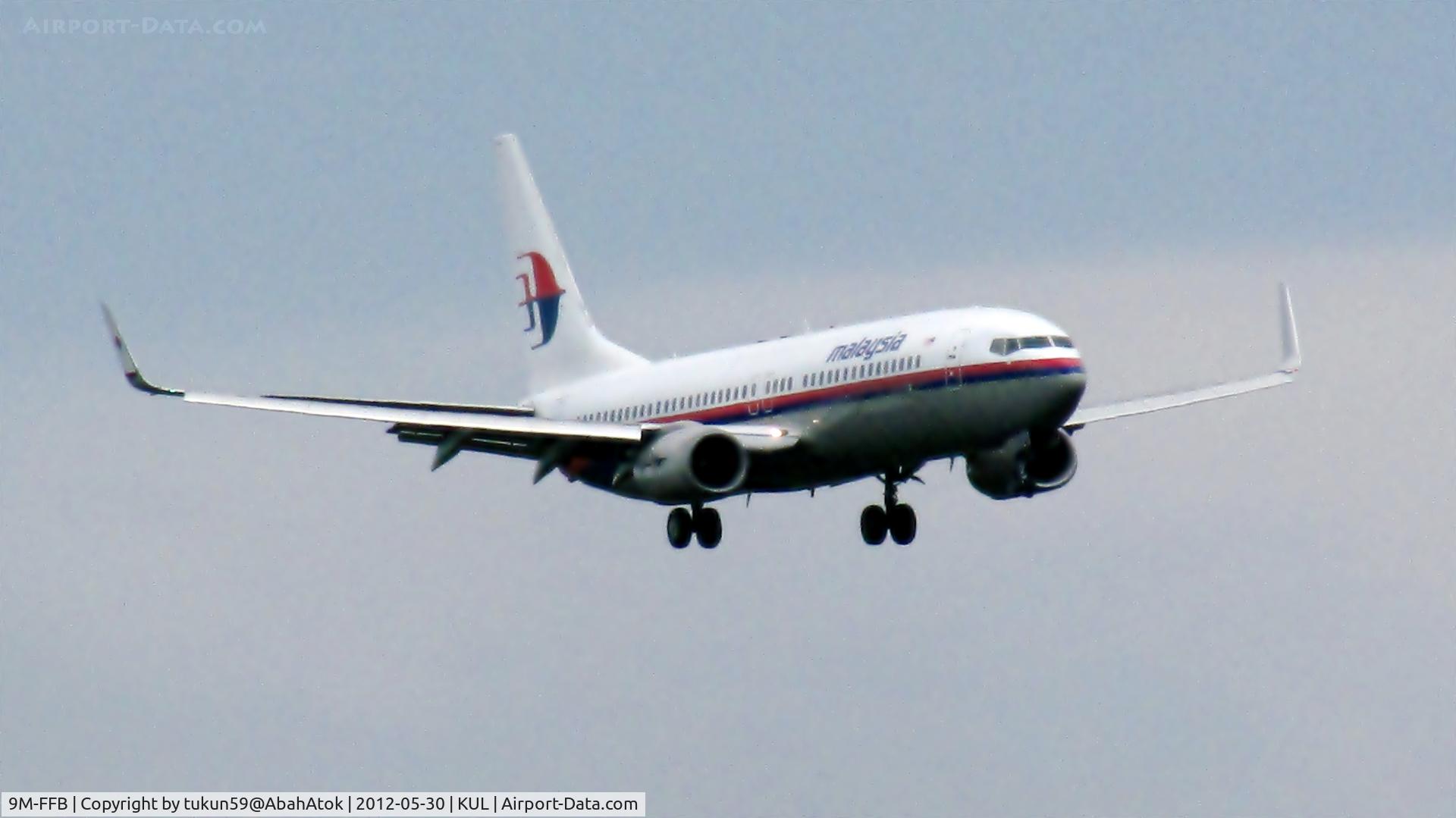 9M-FFB, 2006 Boeing 737-8Q8 C/N 30702, Malaysia Airlines