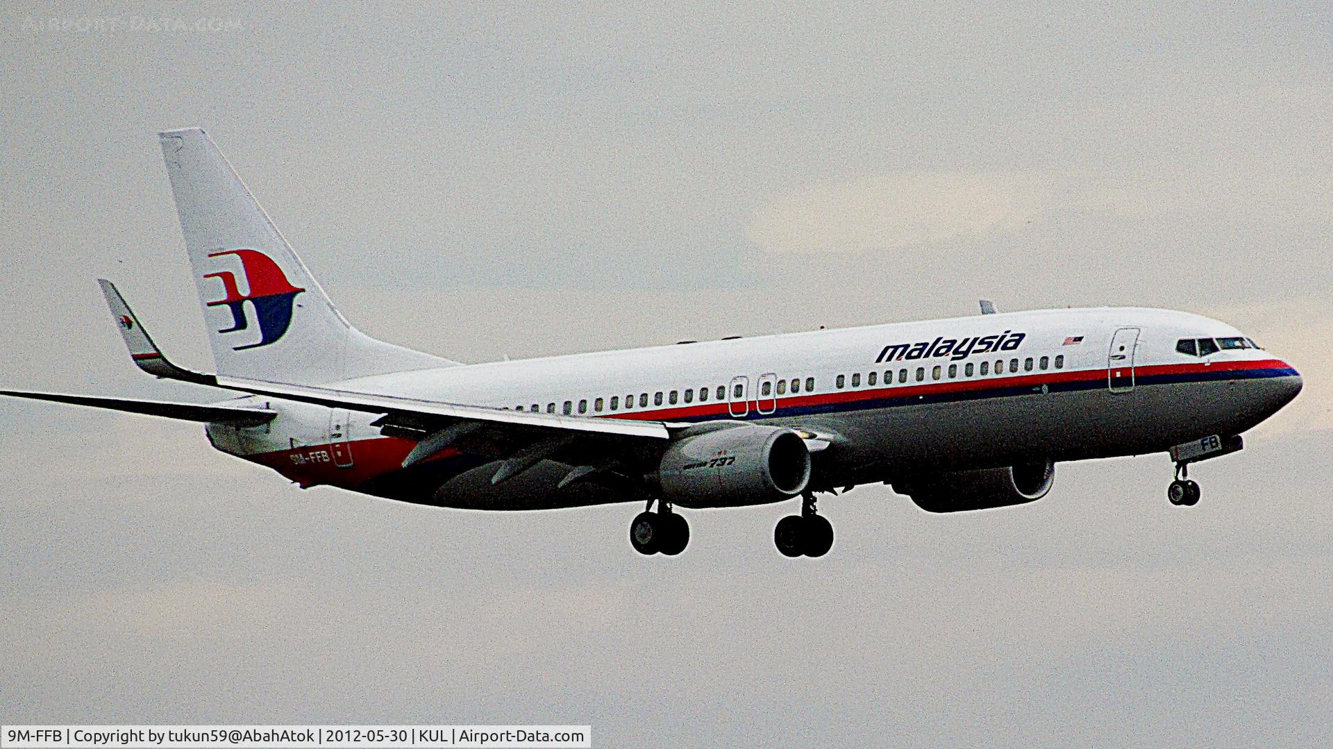 9M-FFB, 2006 Boeing 737-8Q8 C/N 30702, Malaysia Airlines