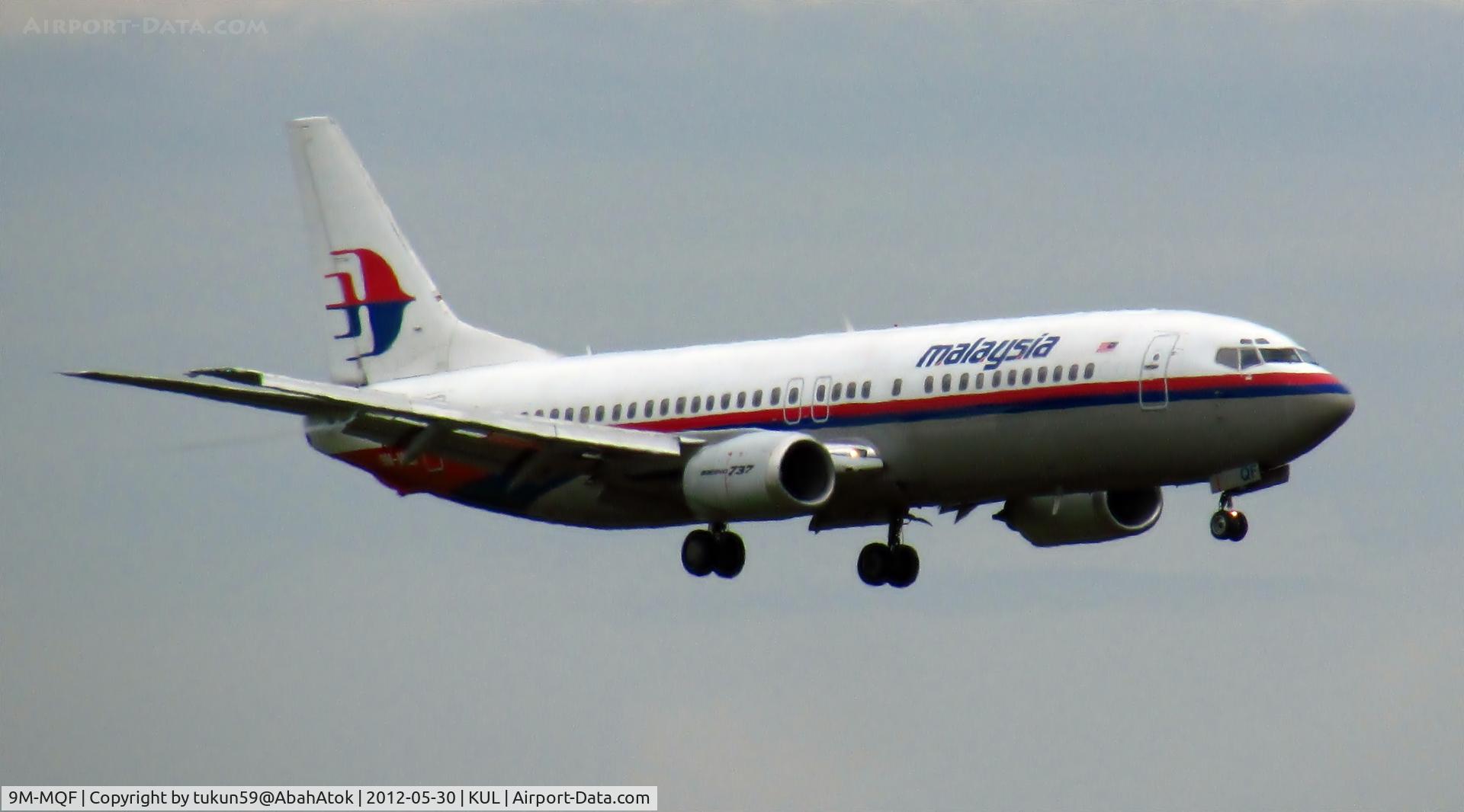 9M-MQF, 1993 Boeing 737-4H6 C/N 26463, Malaysia Airlines