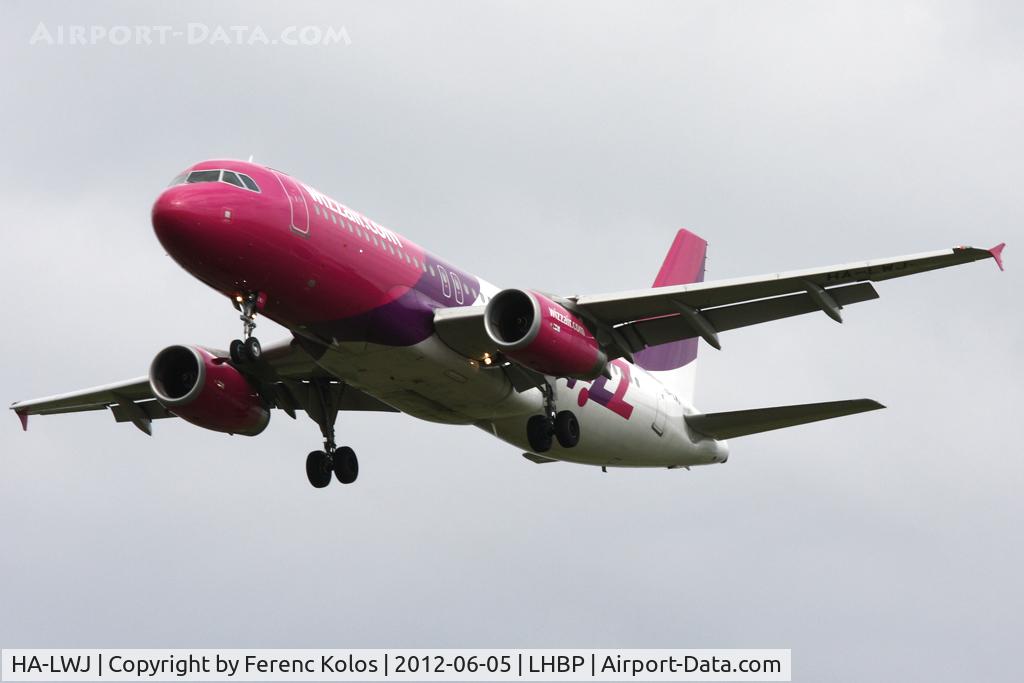 HA-LWJ, 2011 Airbus A320-232 C/N 4683, ferihegy
