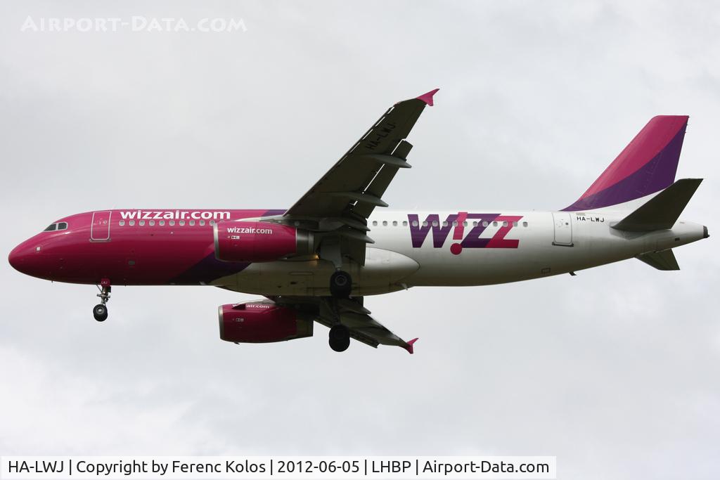 HA-LWJ, 2011 Airbus A320-232 C/N 4683, ferihegy