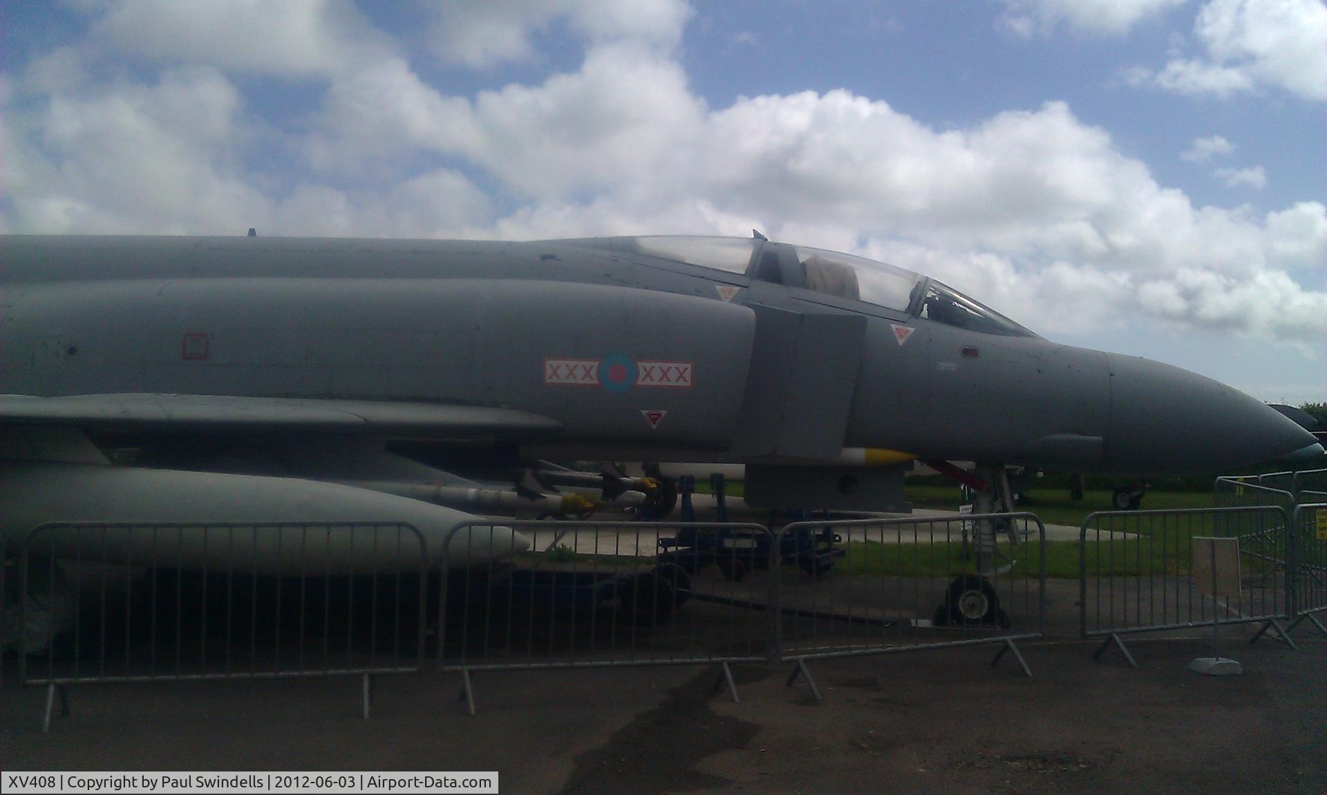 XV408, 1968 McDonnell Douglas Phantom FGR2 C/N 2946, Tangmere June 2012
