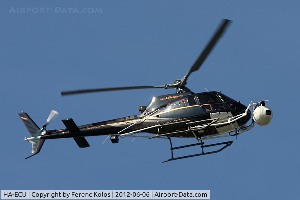 HA-ECU, 1990 Aerospatiale AS-350B-1 Ecureuil C/N 2296, Budapest downtown