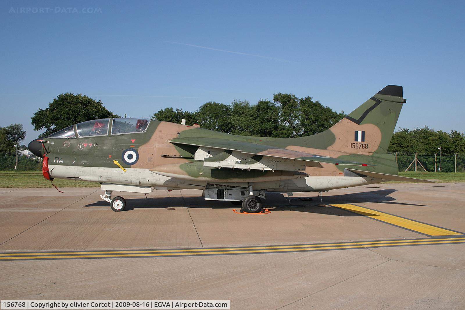 156768, LTV TA-7C Corsair II C/N E-035, RIAT 2005