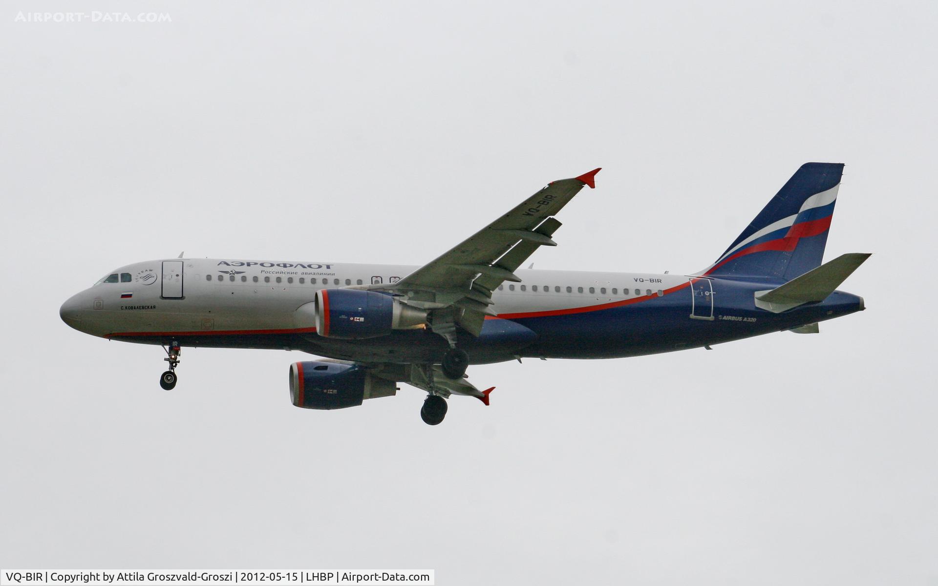 VQ-BIR, 2011 Airbus A320-214 C/N 4625, LHBP/BUD Budapest, Liszt Ferenc International Airport II.