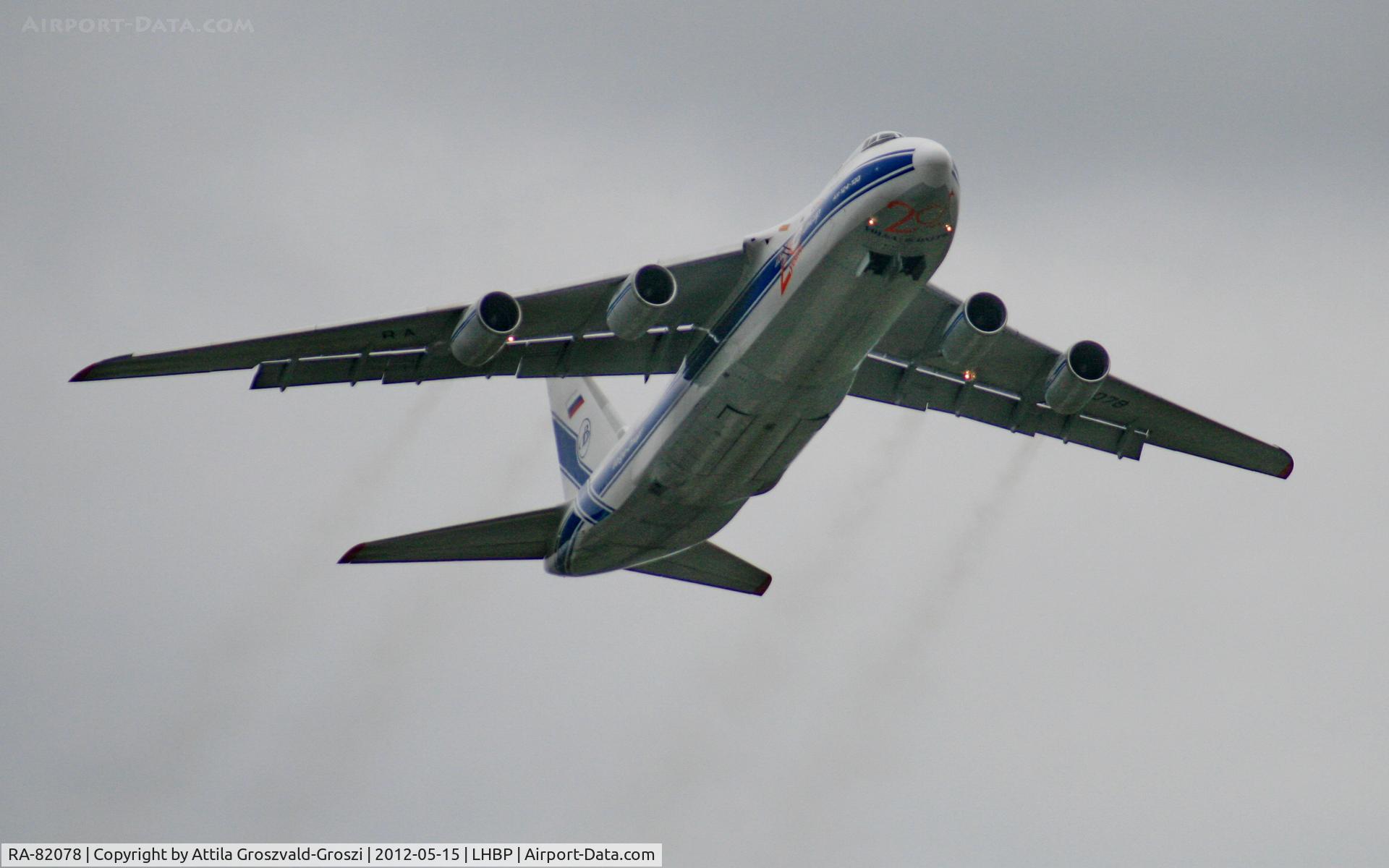 RA-82078, 1996 Antonov An-124-100 Ruslan C/N 9773054559153, LHBP/BUD Budapest, Liszt Ferenc International Airport II.