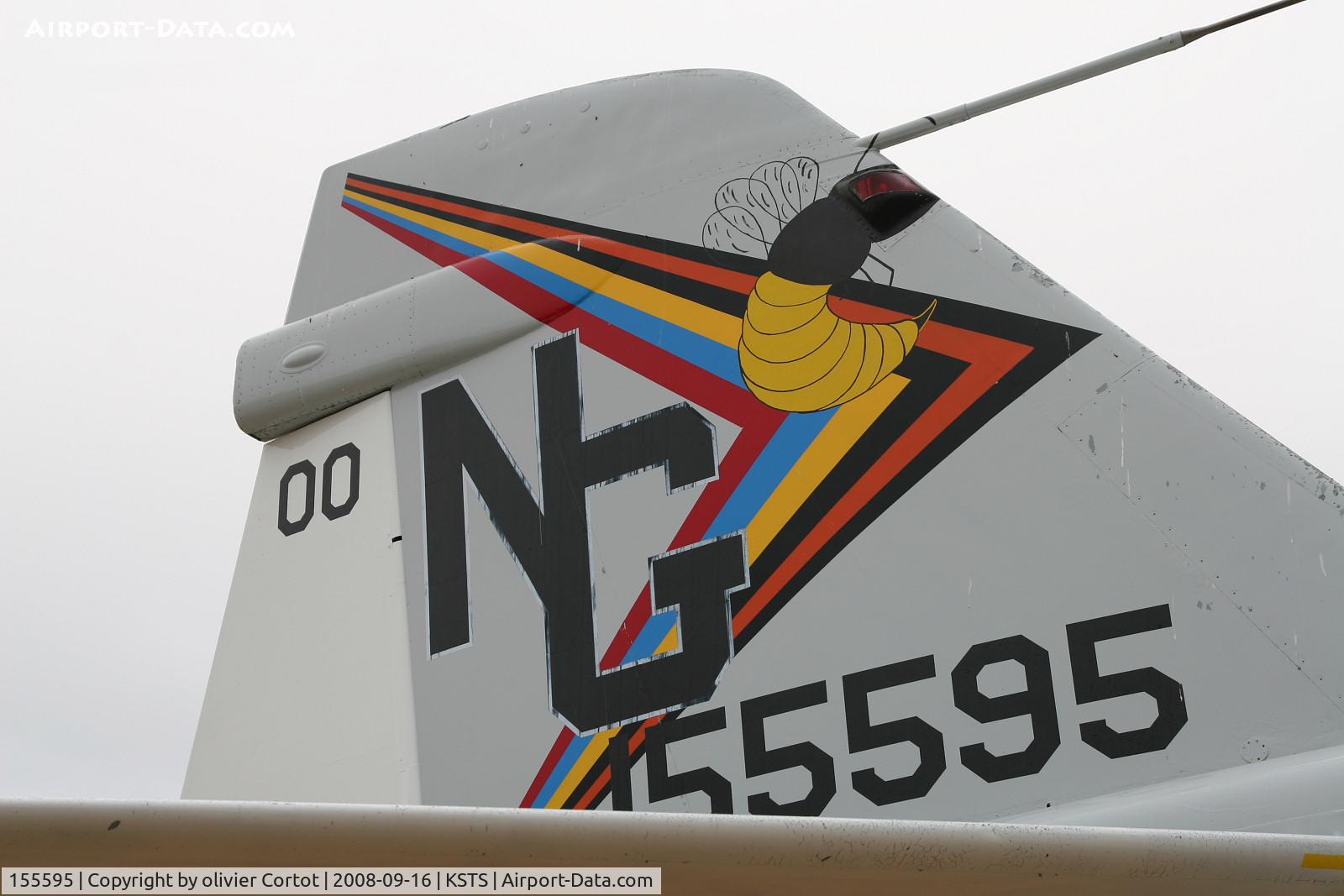 155595, Grumman A-6E Intruder C/N I-321, the tail