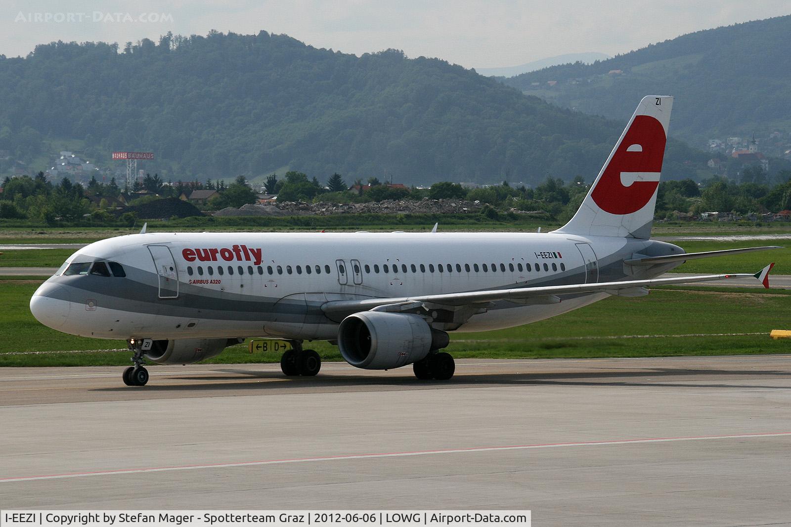 I-EEZI, Airbus A320-214 C/N 749, Eurofly A320 @GRZ