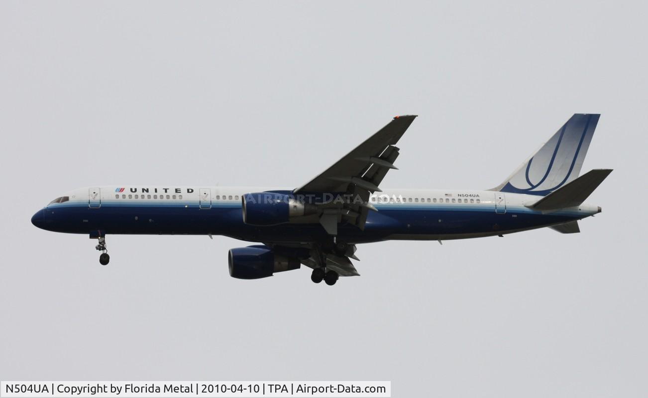 N504UA, 1989 Boeing 757-222 C/N 24625, United 757