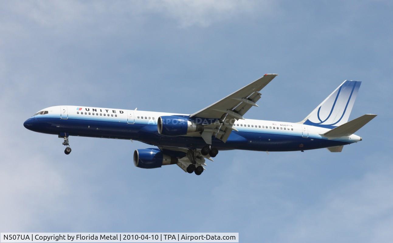 N507UA, 1990 Boeing 757-222F C/N 24743, United 757