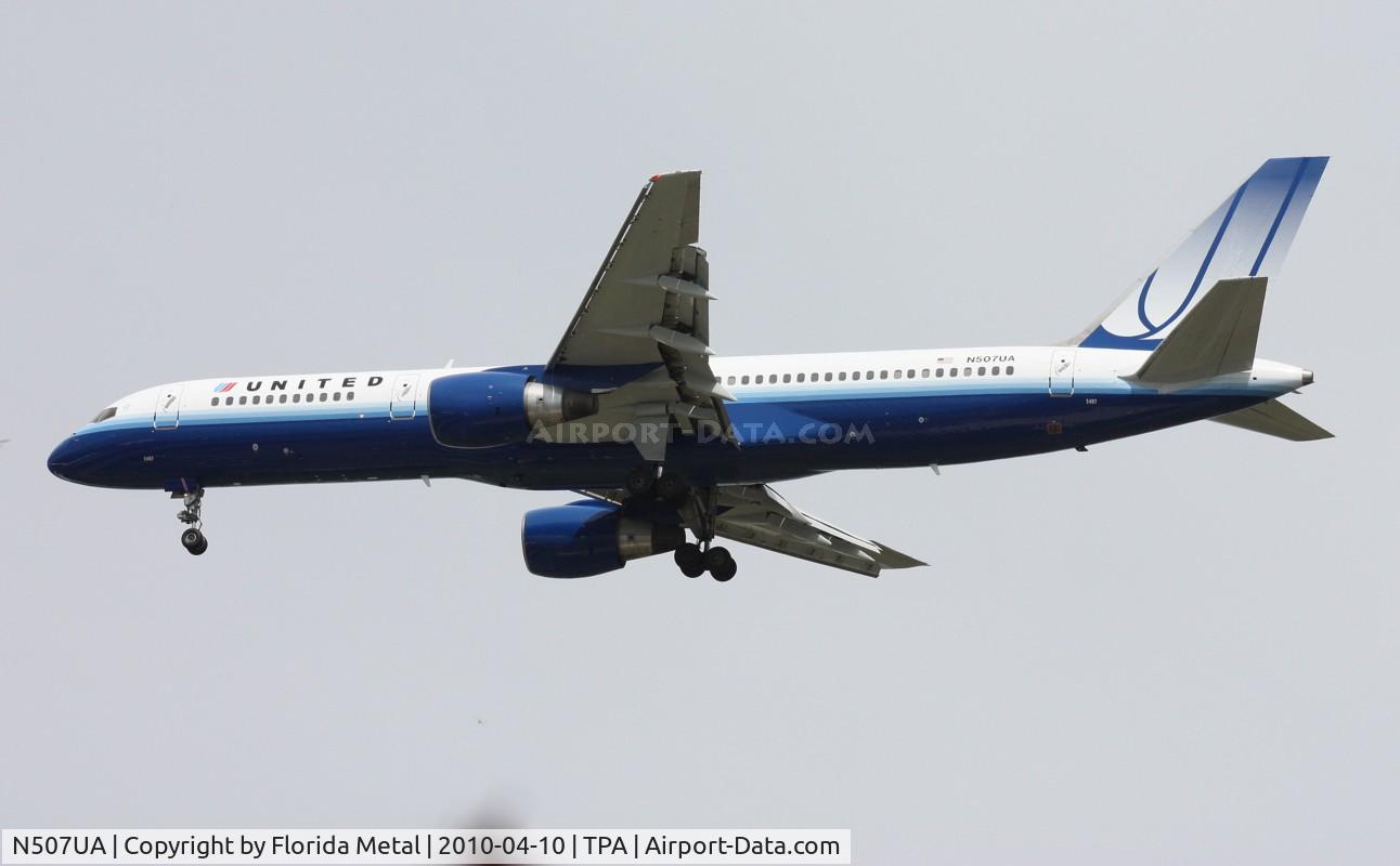 N507UA, 1990 Boeing 757-222F C/N 24743, United 757