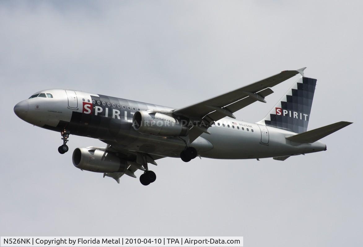 N526NK, 2006 Airbus A319-132 C/N 2963, Spirit A319