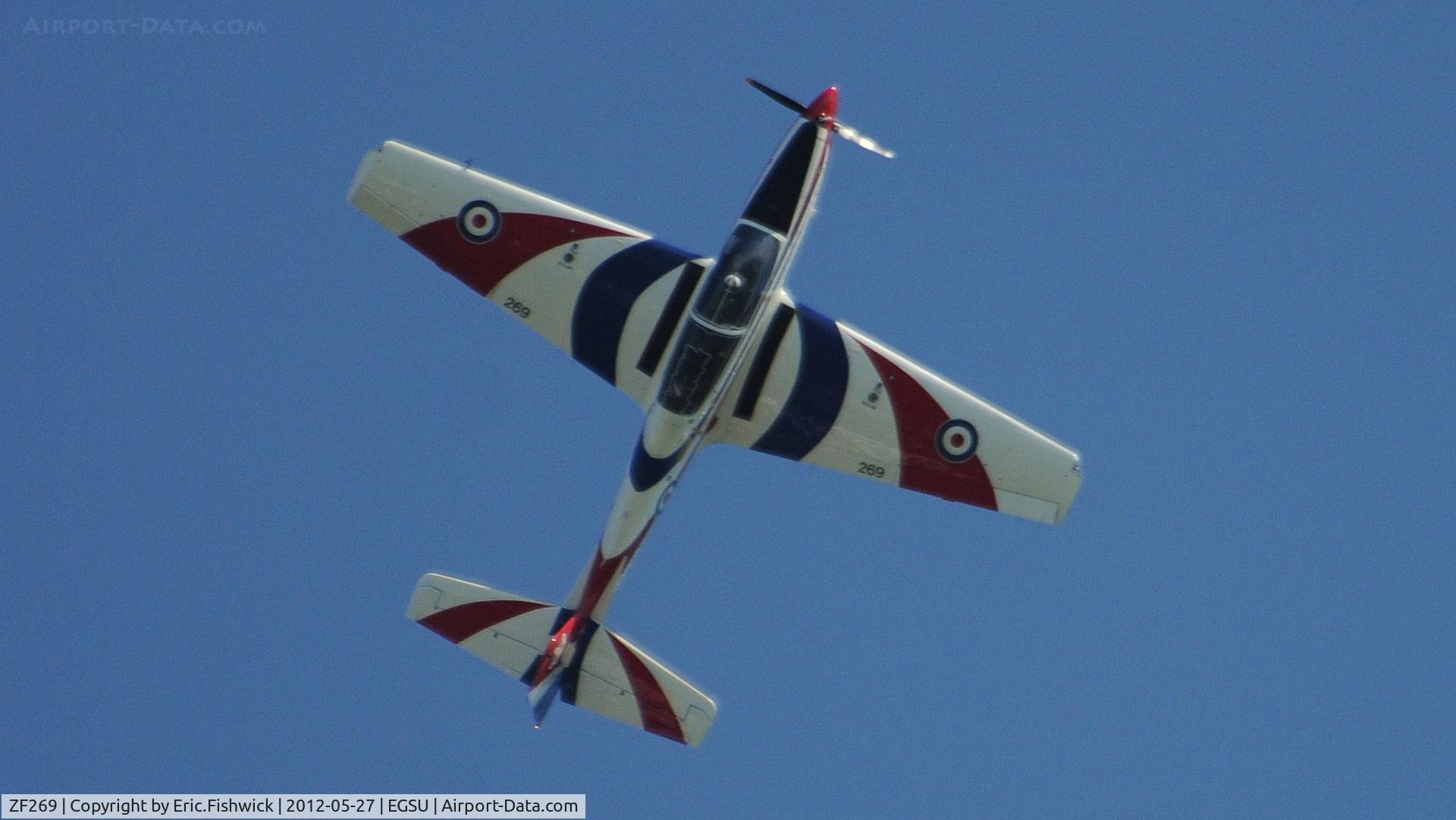 ZF269, 1991 Short S-312 Tucano T1 C/N S070/T53, 4. ZF269 at IWM Duxford Jubilee Airshow, May 2012.