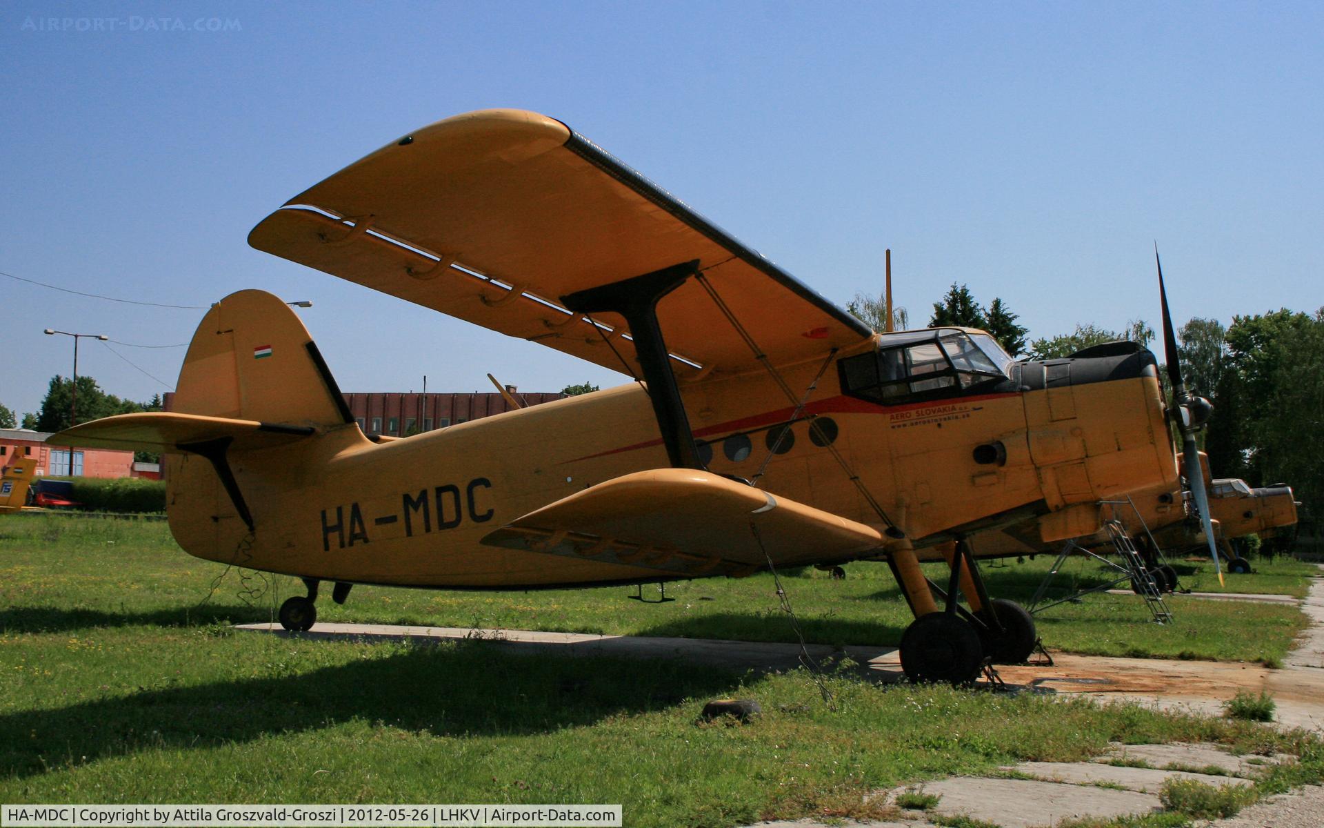 HA-MDC, 1977 PZL-Mielec An-2R C/N 1G176-25, Kaposujlak Airport - Hungary