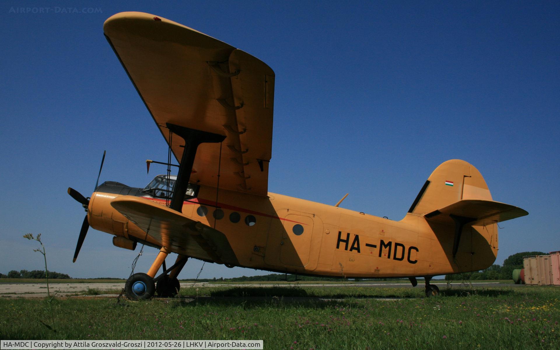 HA-MDC, 1977 PZL-Mielec An-2R C/N 1G176-25, Kaposujlak Airport - Hungary