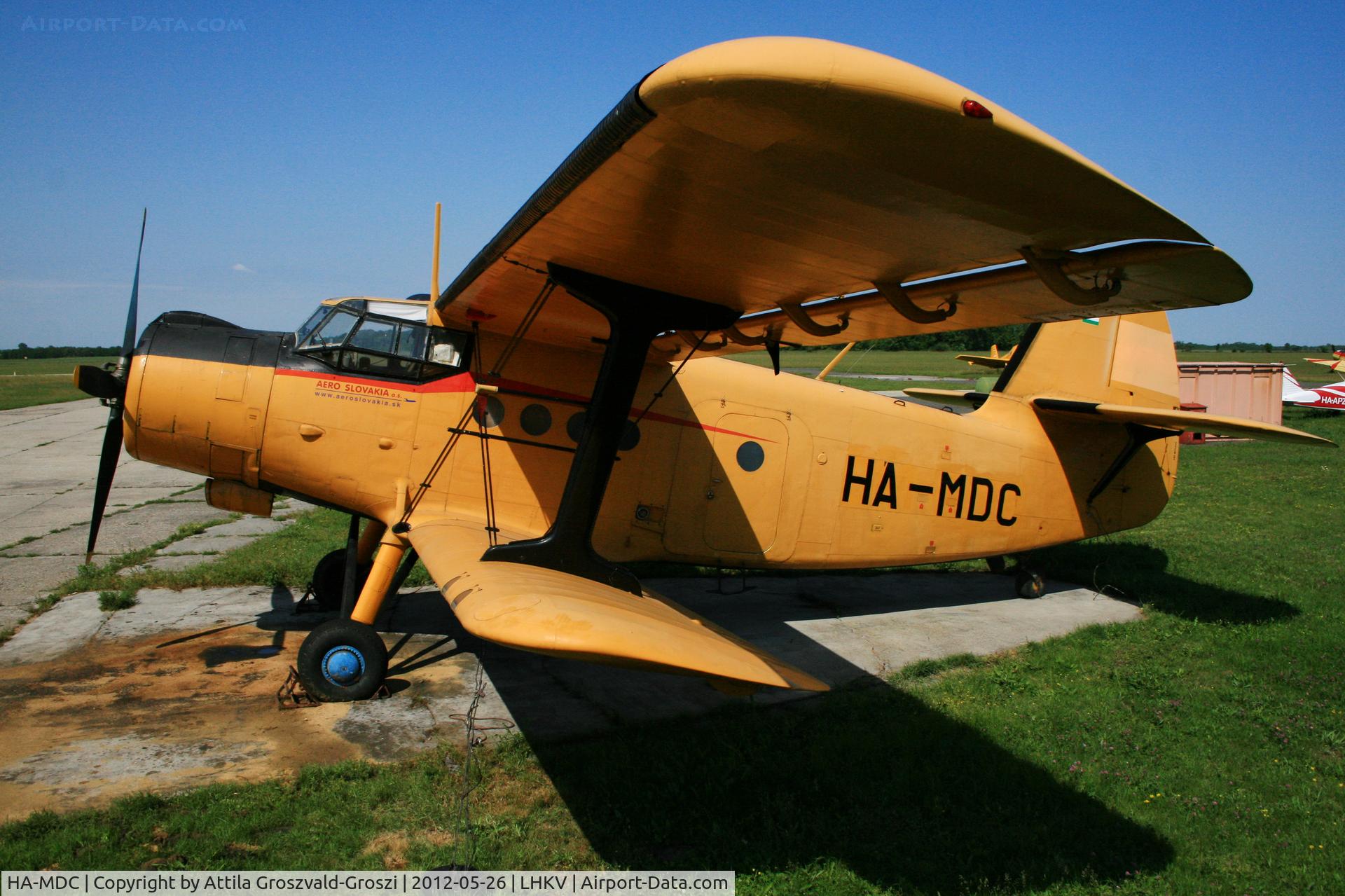 HA-MDC, 1977 PZL-Mielec An-2R C/N 1G176-25, Kaposujlak Airport - Hungary