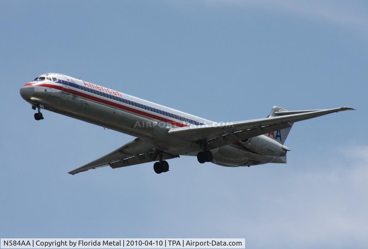 N584AA, 1991 McDonnell Douglas MD-82 (DC-9-82) C/N 53247, American MD-82